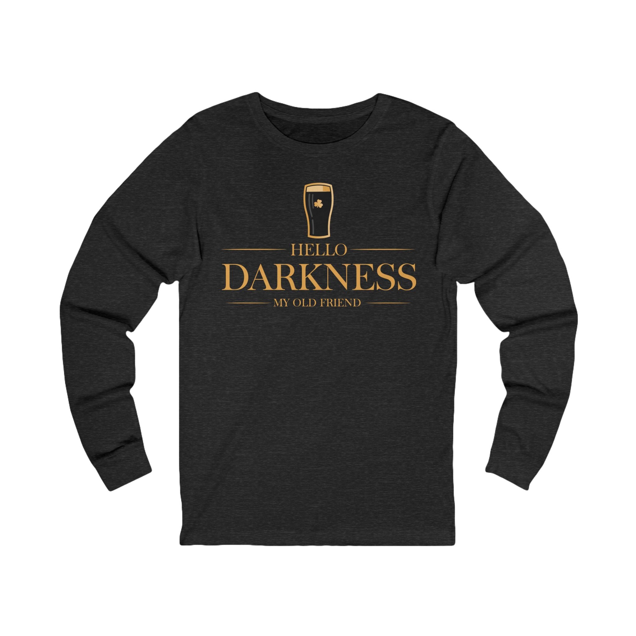 Hello Darkness Gold Premium Long Sleeve Tee