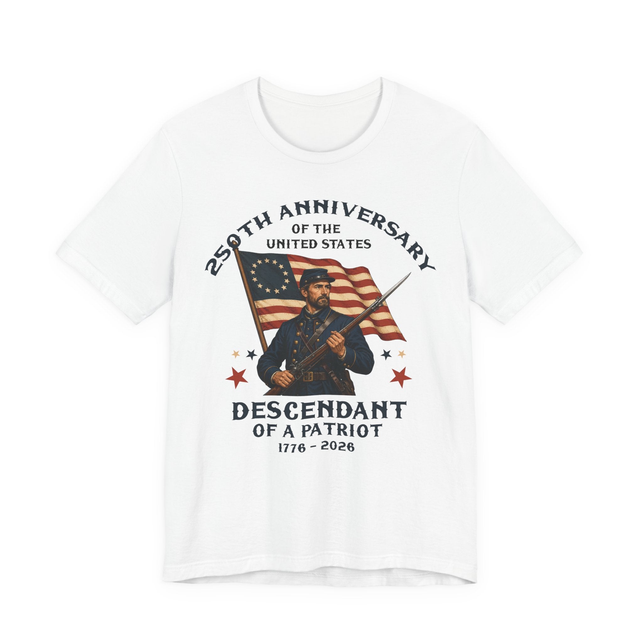 250th Anniversary – Descendant of a Patriot Tee