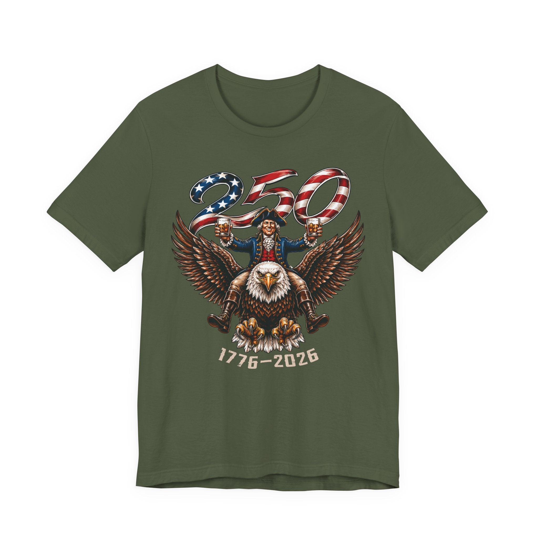 250 – 1776–2026 Founding Father Tee