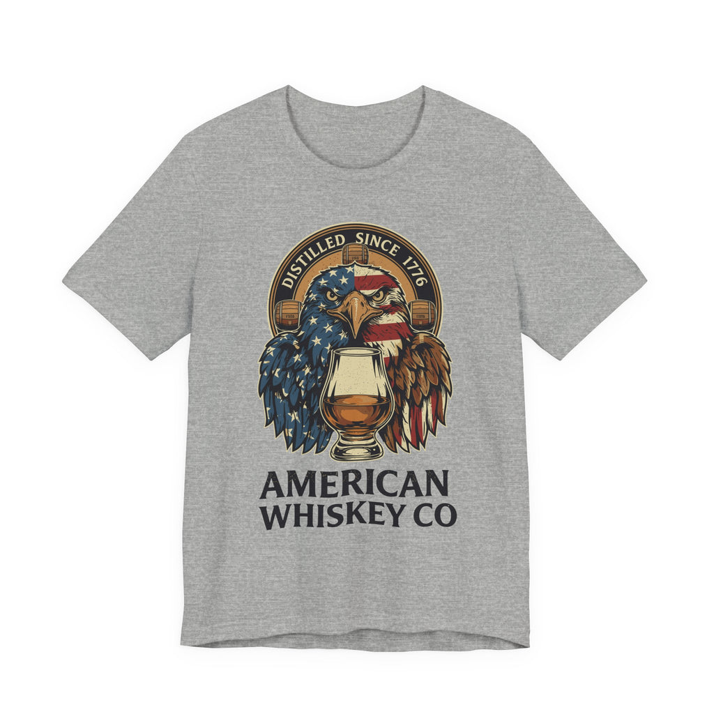 American Whiskey Co. Premium CrewneckTee