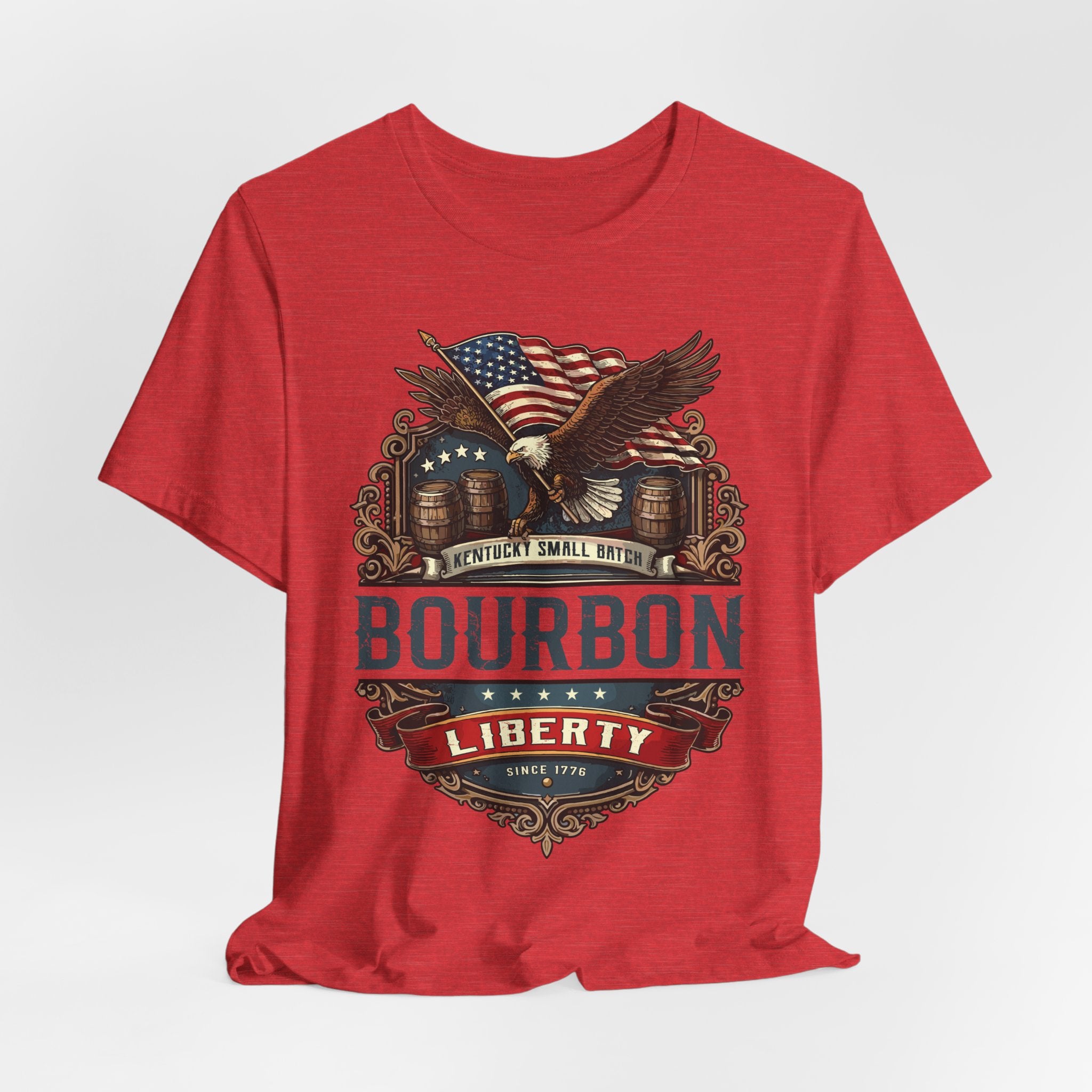 Kentucky Small Batch Bourbon – Liberty Since 1776 Premium Tee