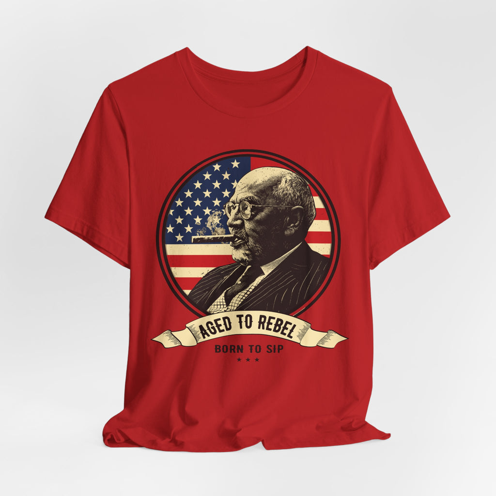 Aged to Rebel Premium CrewneckTee