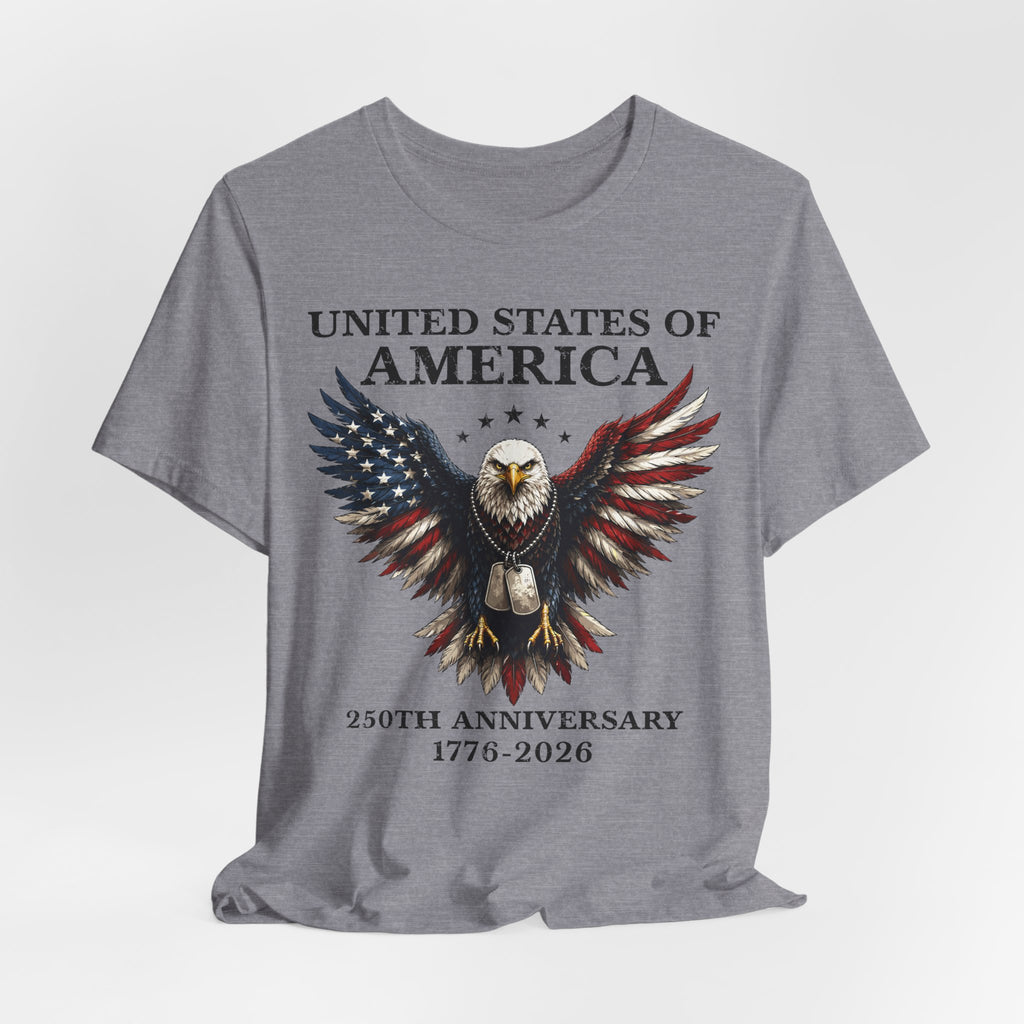 United States of America military Tags– 250th Anniversary Tee