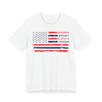 Bourbon, Whiskey, Scotch & Freedom Premium CrewneckTee