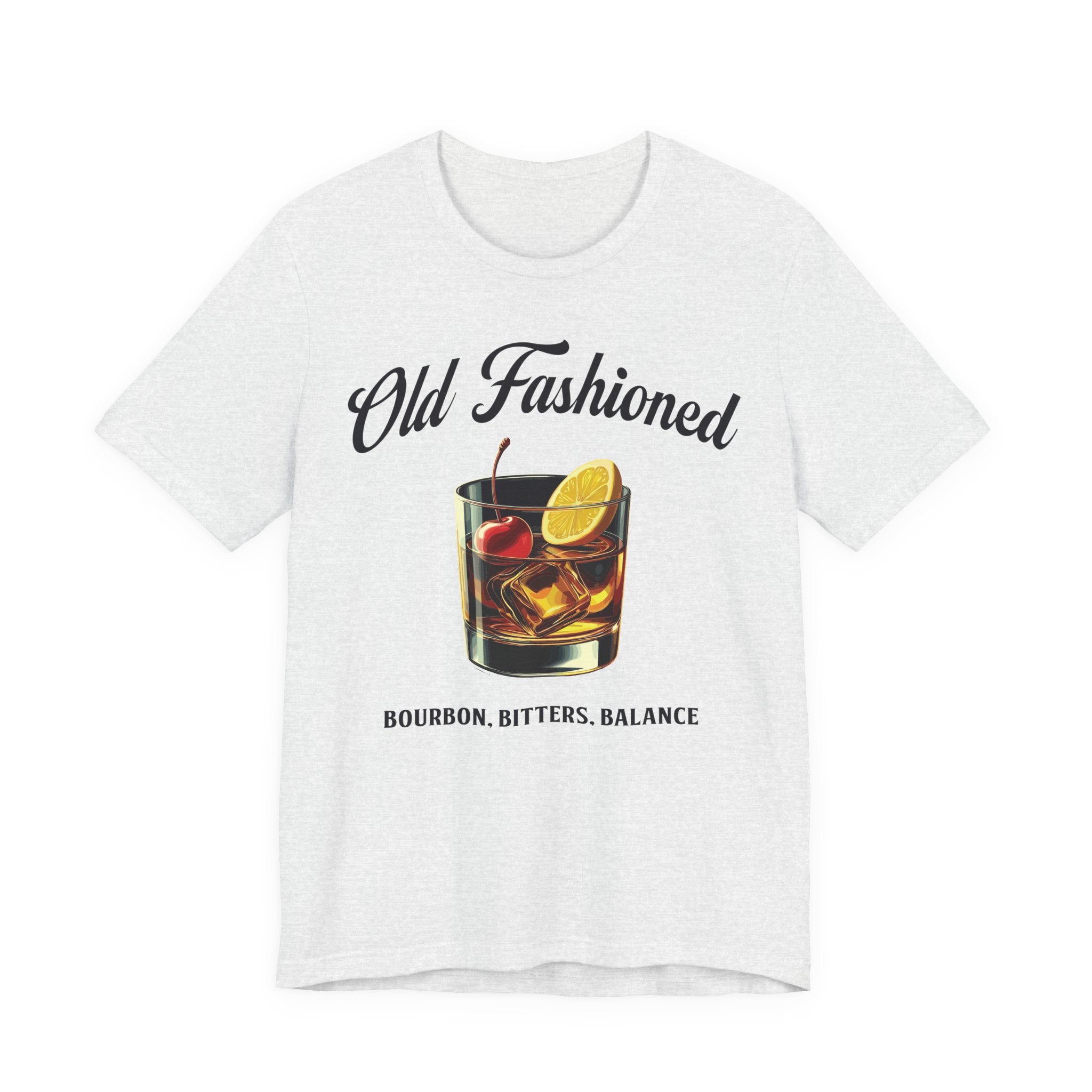 Old Fashioned - Bourbon, Bitters, Balance Premium CrewneckTee