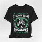 Irish Right To Remain Silent Premium CrewneckTee