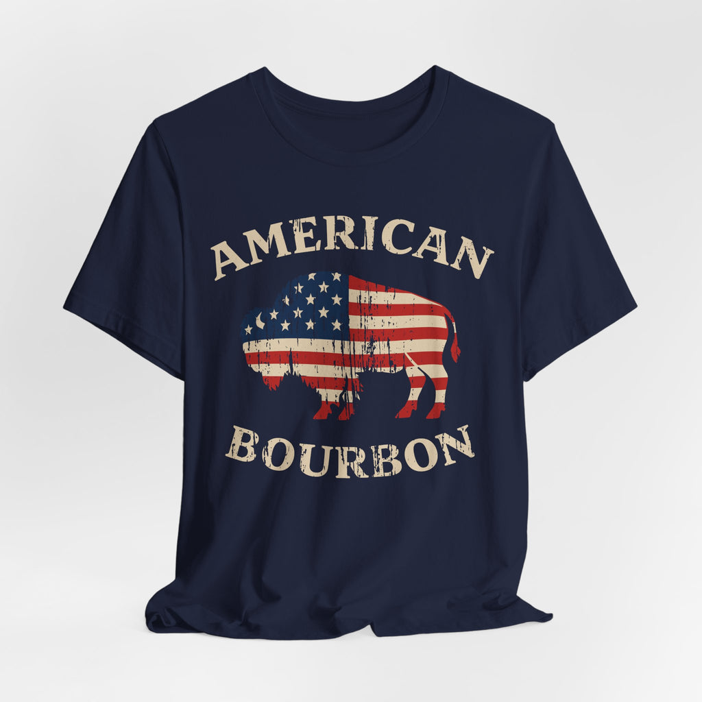 American Bourbon Buffalo Premium CrewneckTee