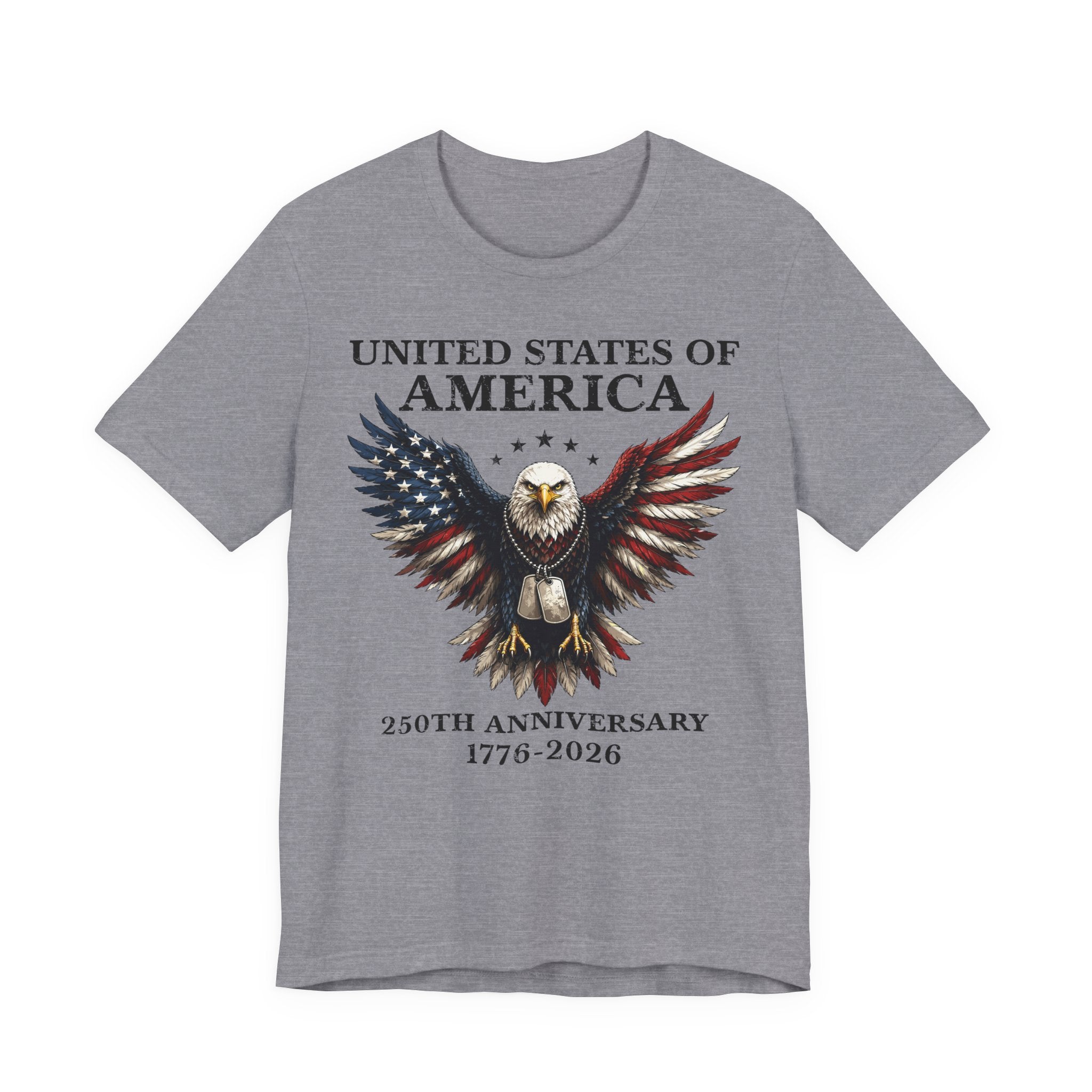 United States of America military Tags– 250th Anniversary Tee