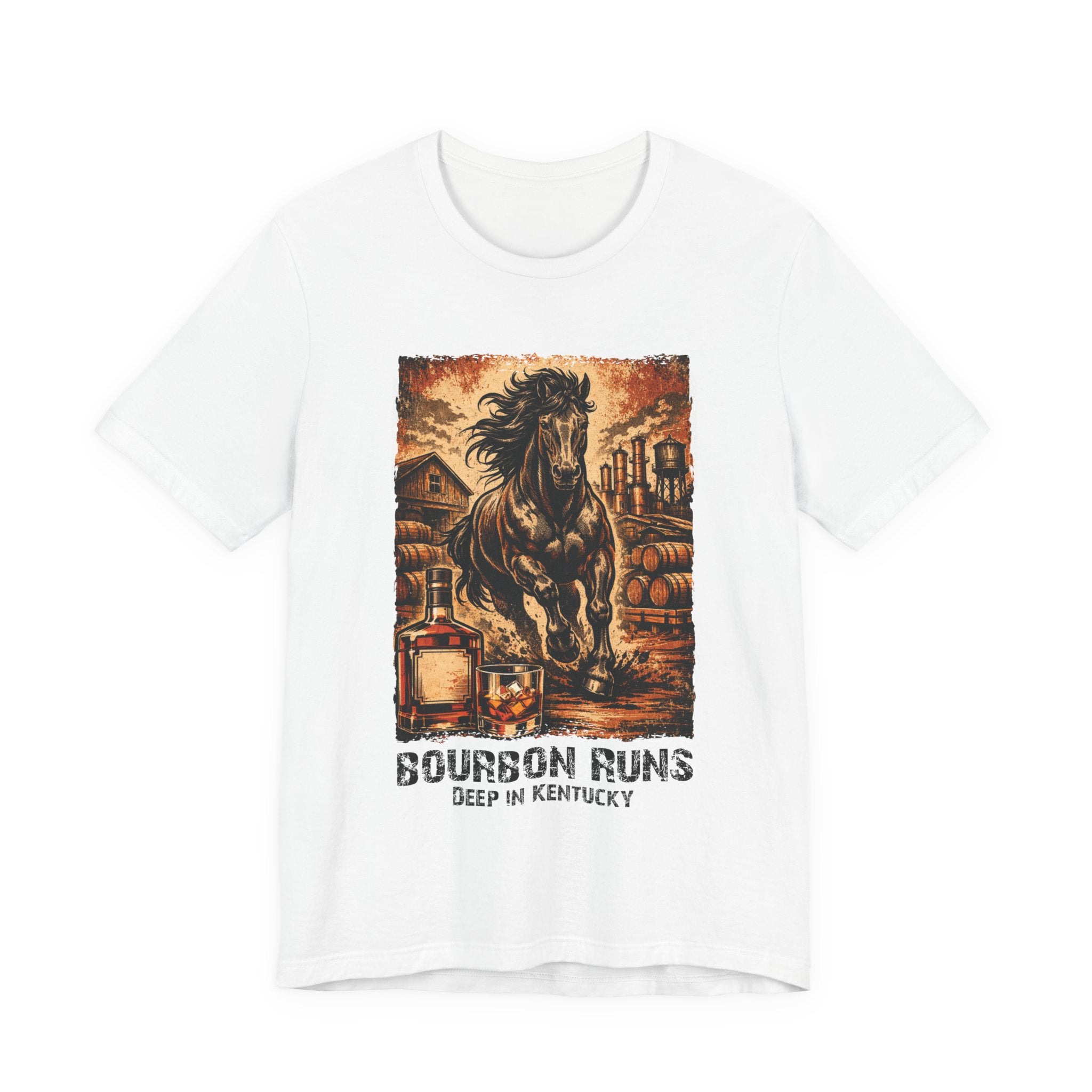 Bourbon Runs Deep in Kentucky Premium Tee