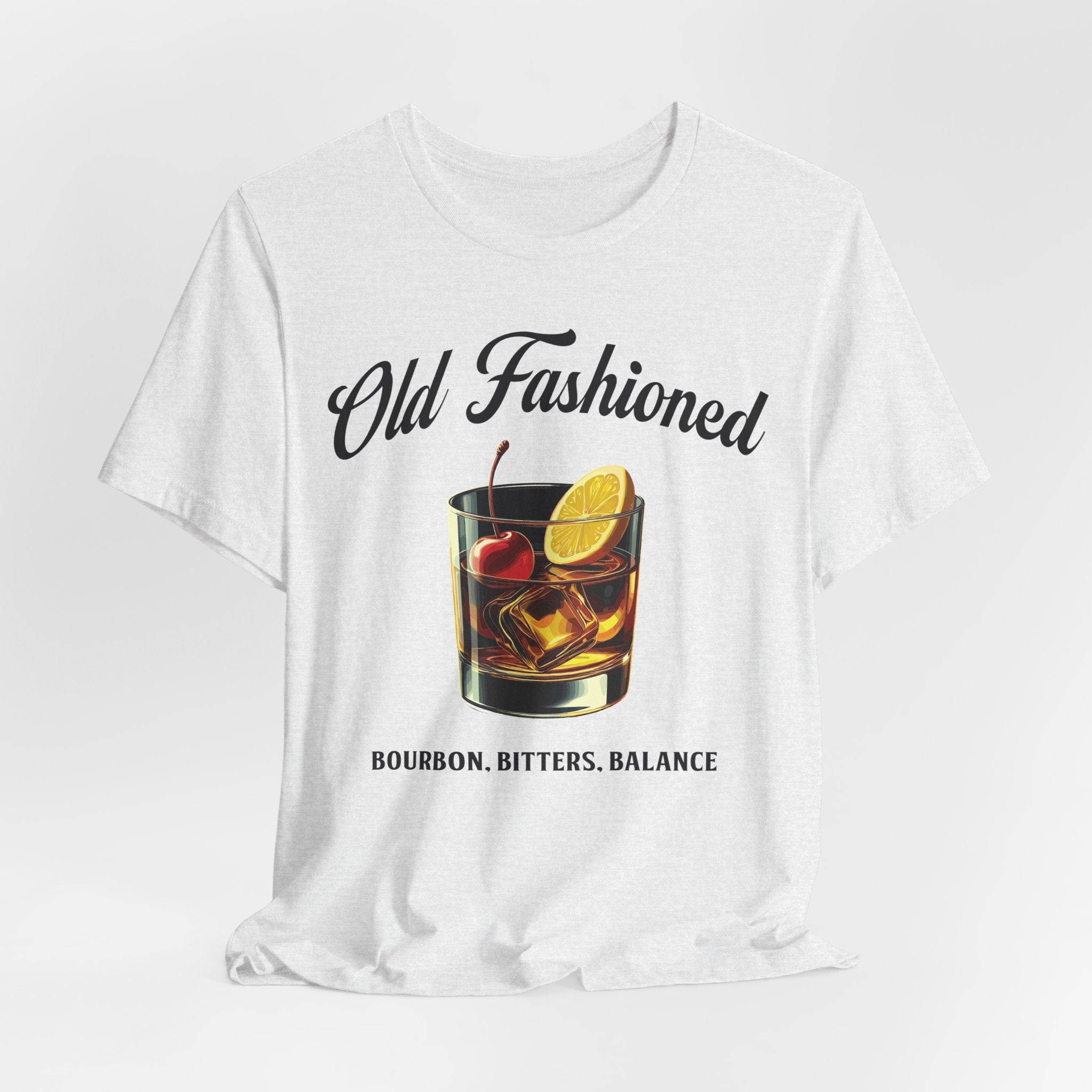 Old Fashioned - Bourbon, Bitters, Balance Premium CrewneckTee