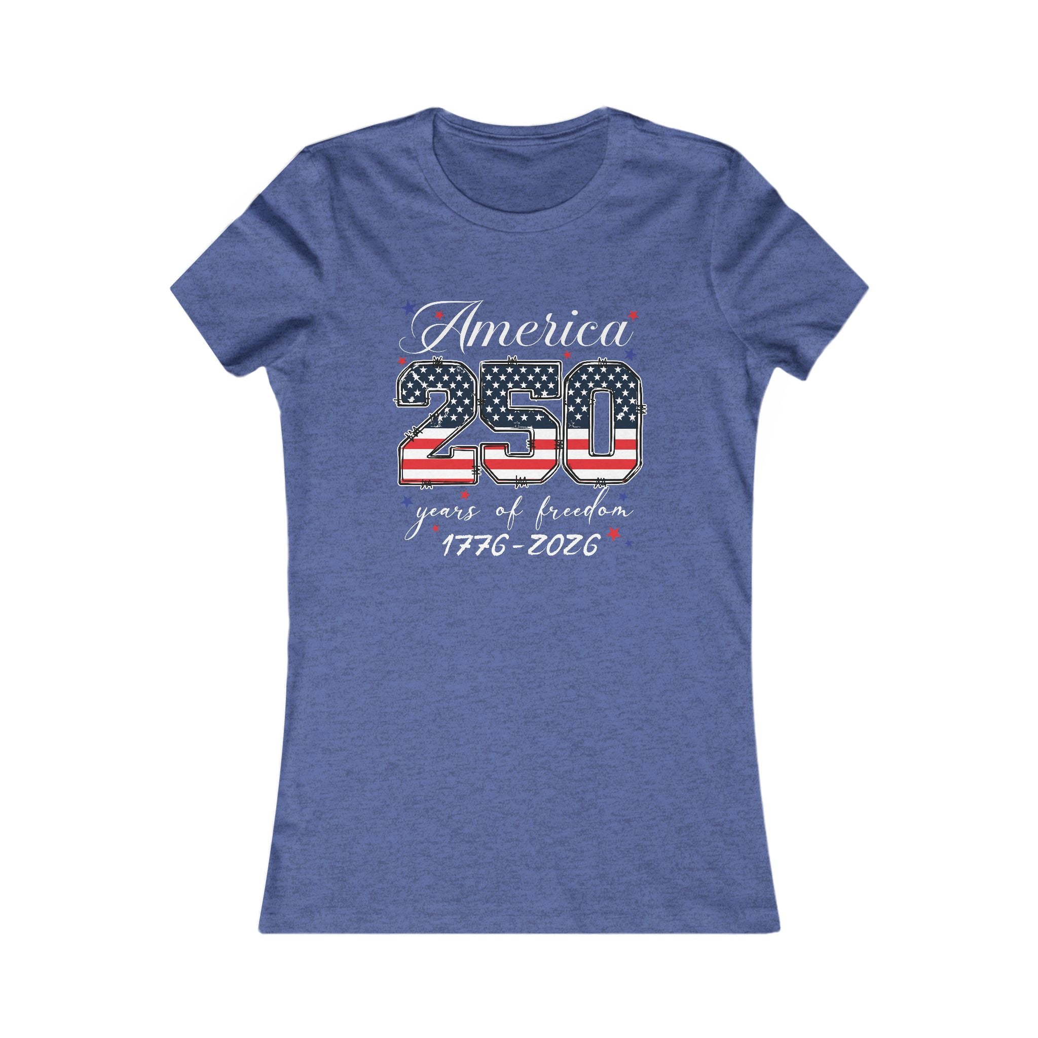 America 250 years of freedom 1776-2026 Women's Tee