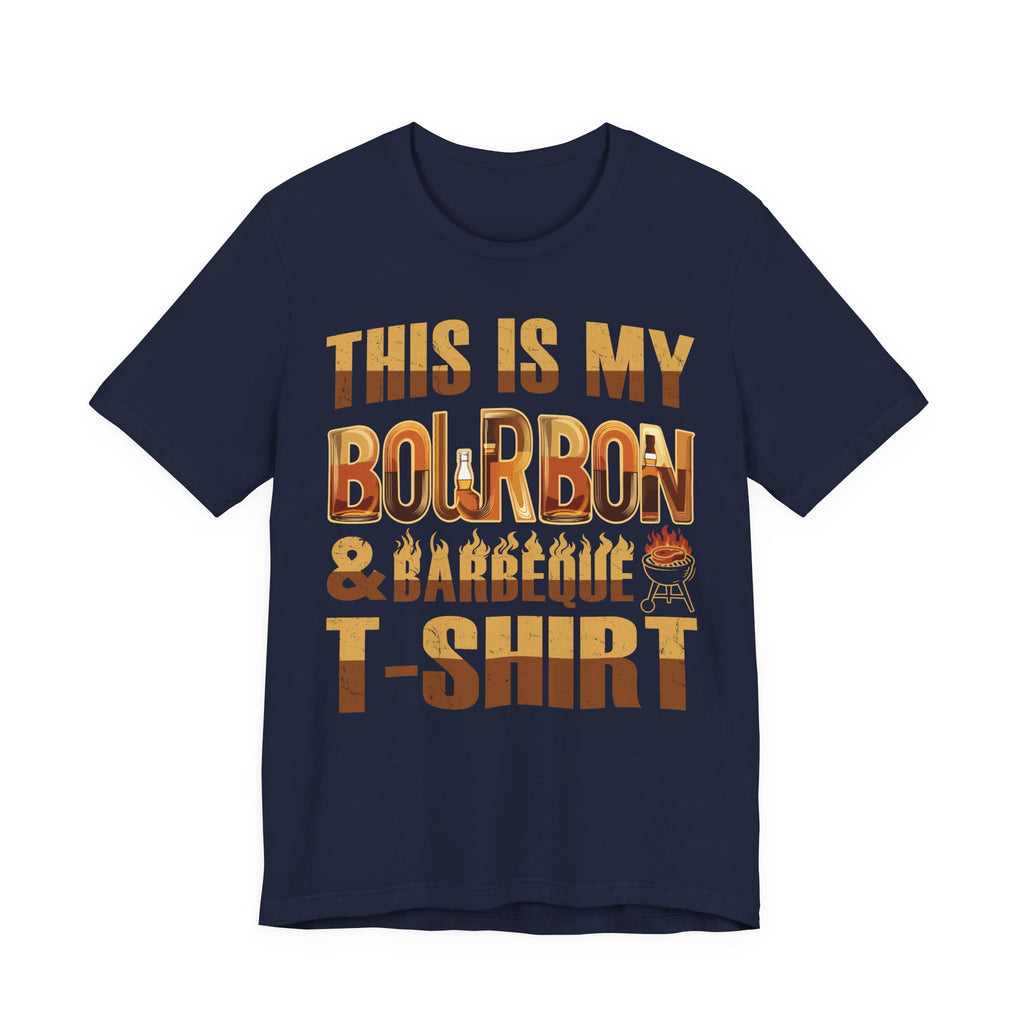 This is My Bourbon & Barbeque Premium CrewneckTee