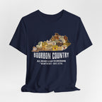 All Roads Lead to Bourbon Premium CrewneckTee