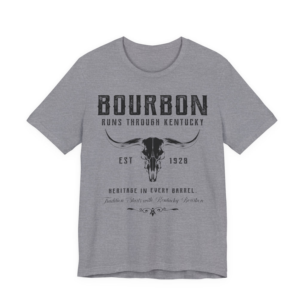 Bourbon Runs Through Kentucky Premium Tee
