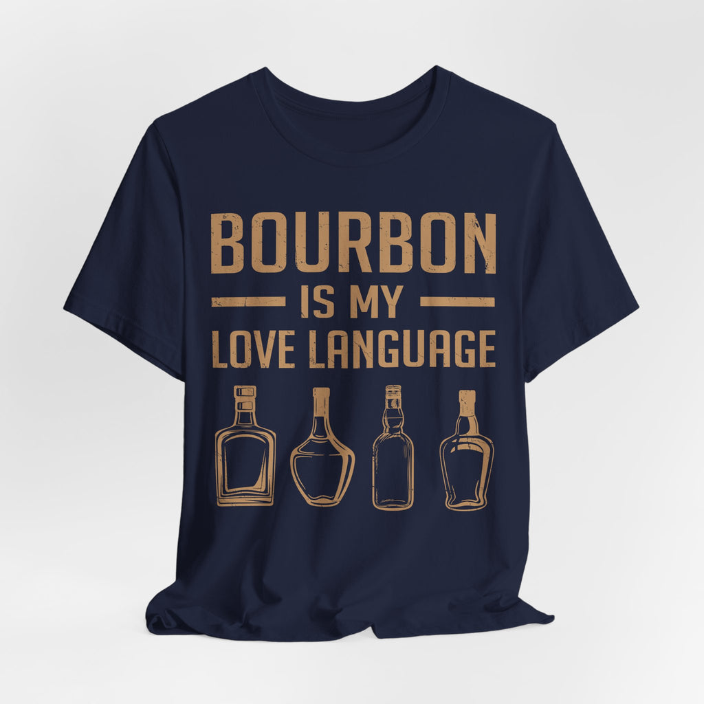 Bourbon is My Love Language Premium CrewneckTee