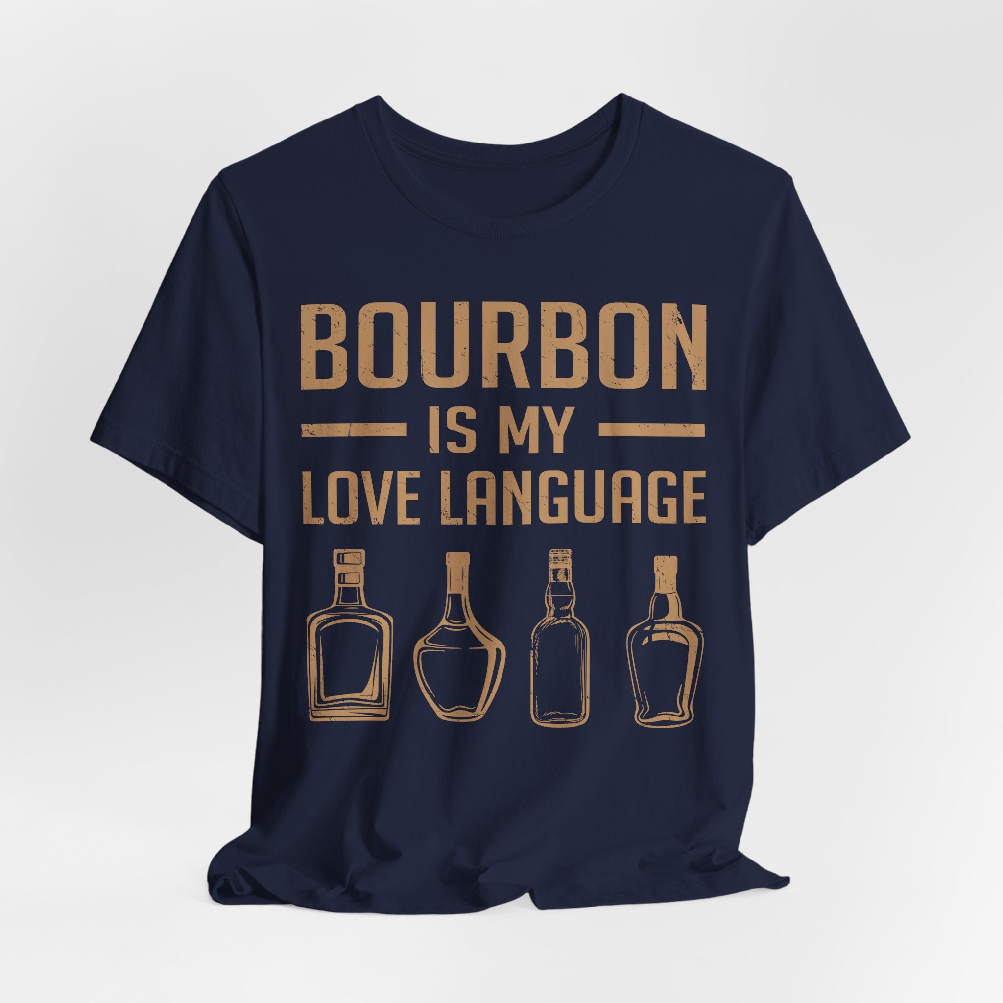 Bourbon is My Love Language Premium CrewneckTee