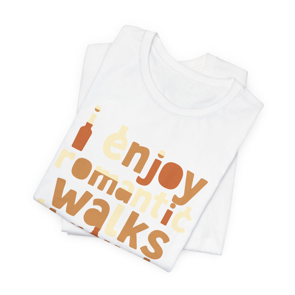 I Enjoy Romantic Walks Premium CrewneckTee