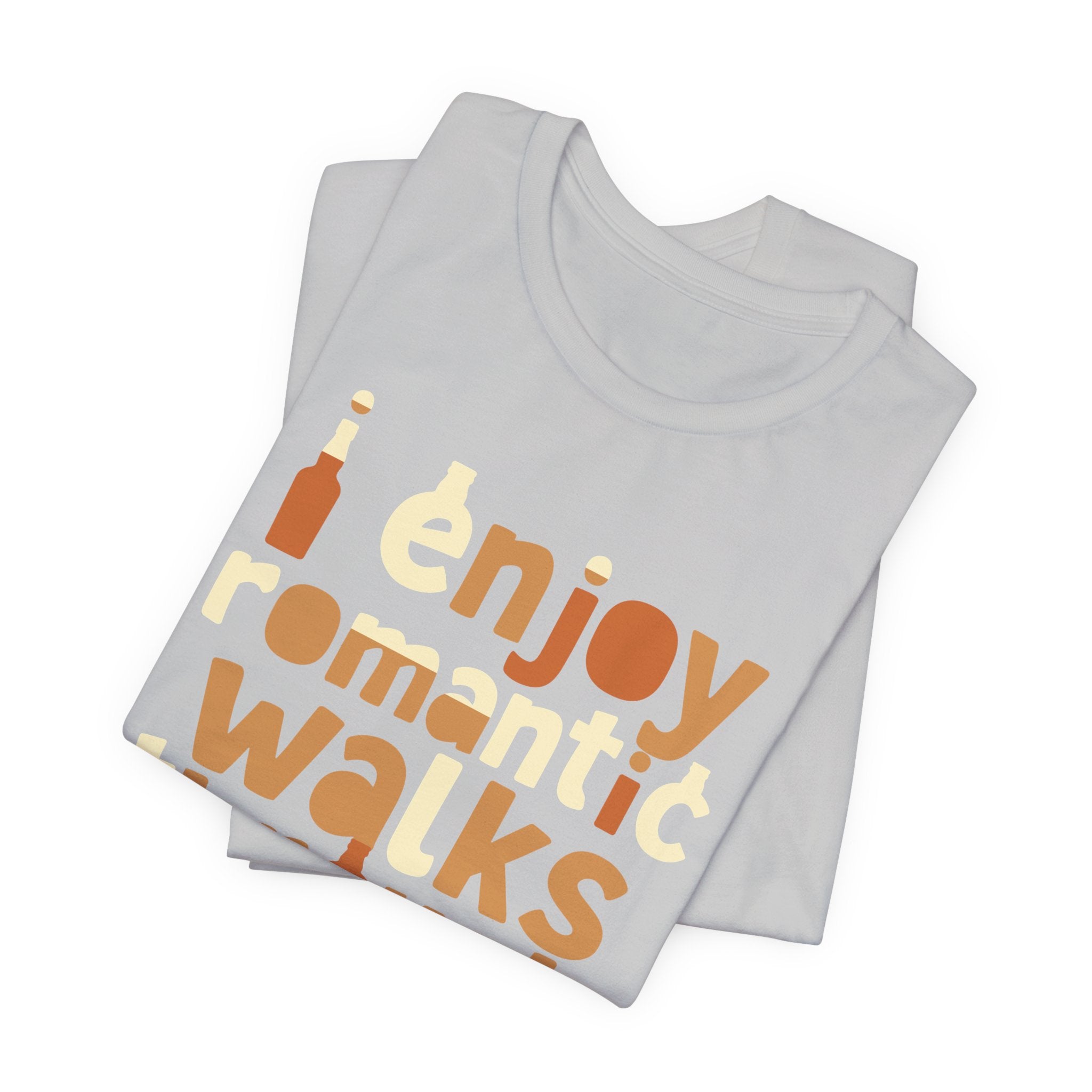 I Enjoy Romantic Walks Premium CrewneckTee