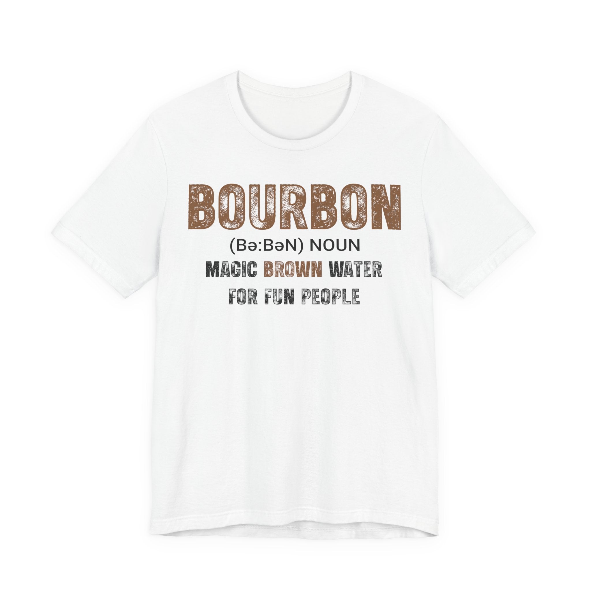 Bourbon: Magic Brown Water For Fun People Premium CrewneckTee