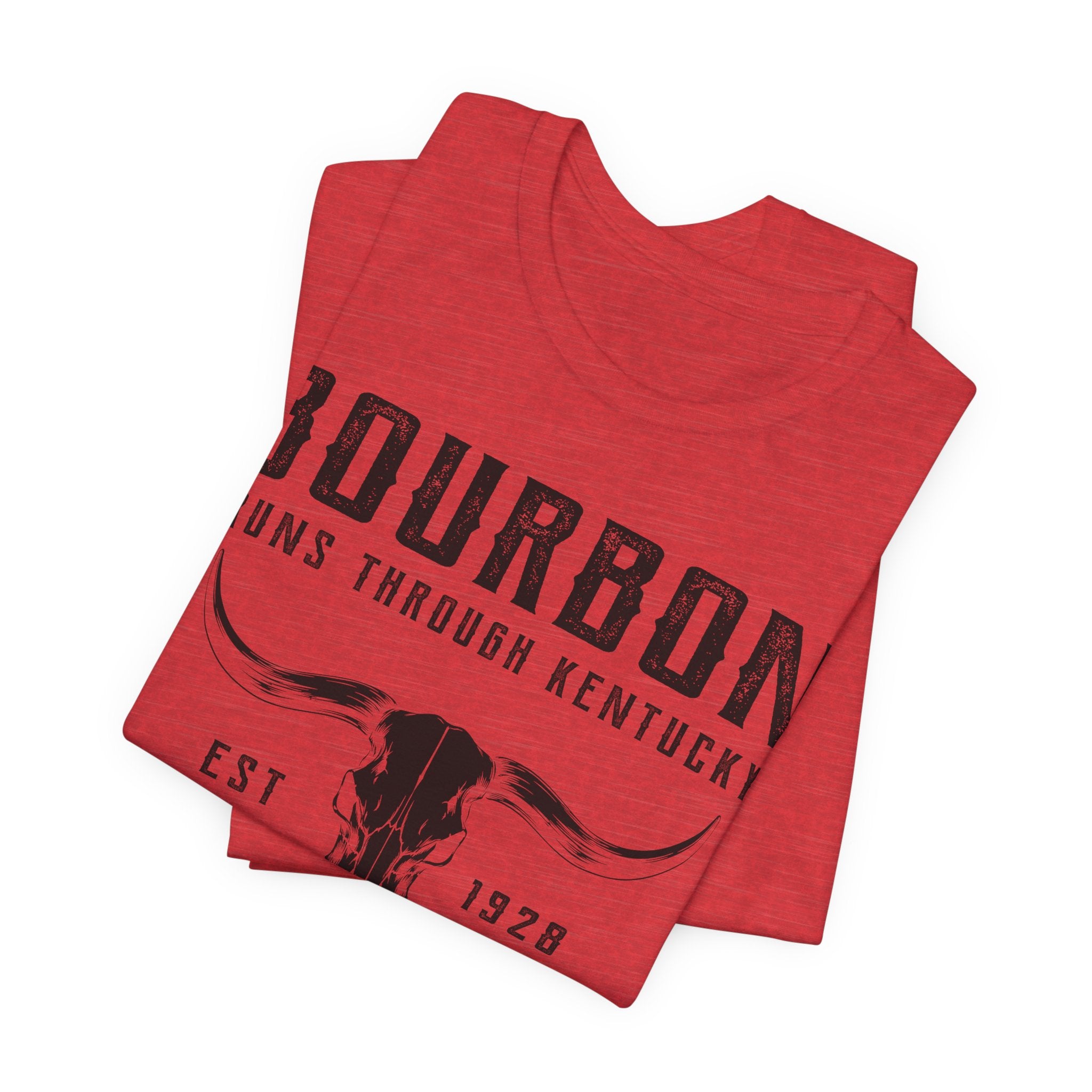 Bourbon Runs Through Kentucky Premium Tee