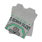 Irish Right To Remain Silent Premium CrewneckTee