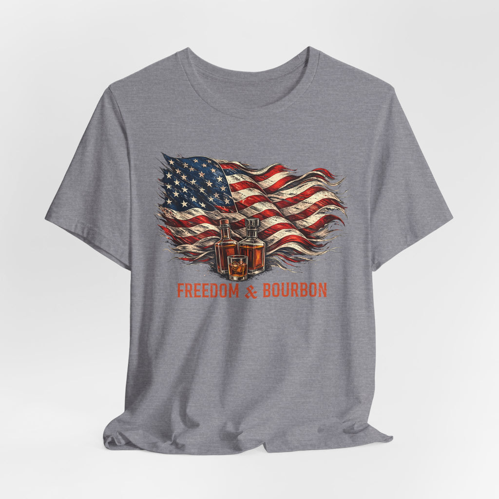 Freedom & Bourbon – Premium Tee
