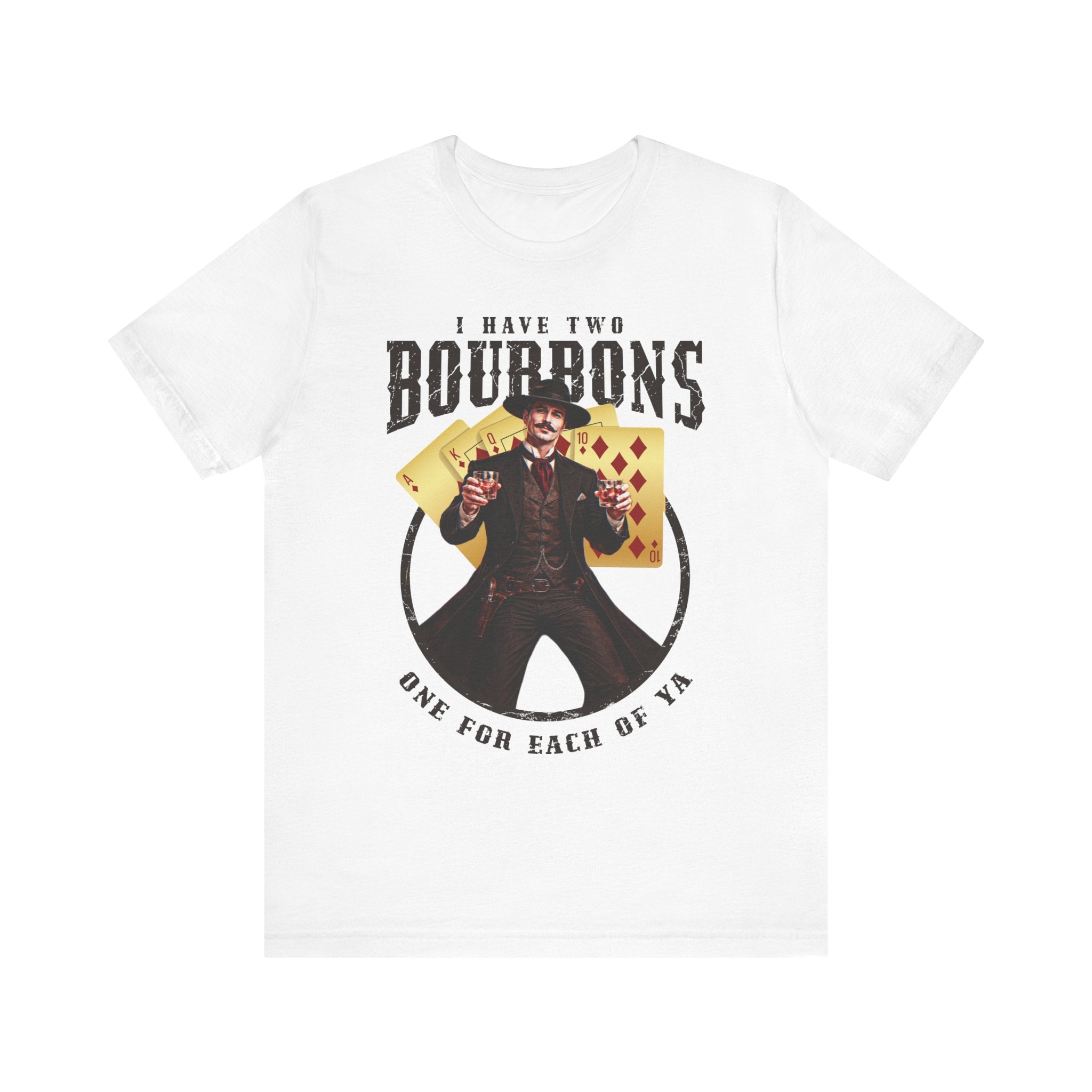 Doc Holiday Two Bourbons Premium Tee