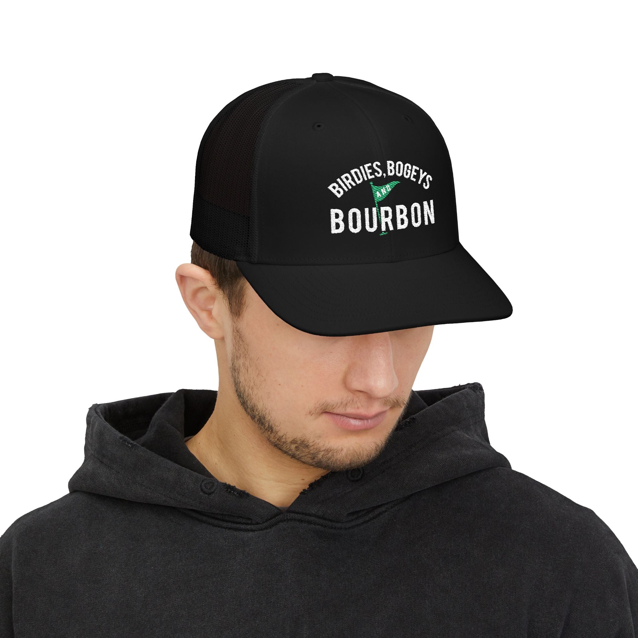 Birdies, Bogeys, and Bourbon Richardson 112 Premium Snapback Hat