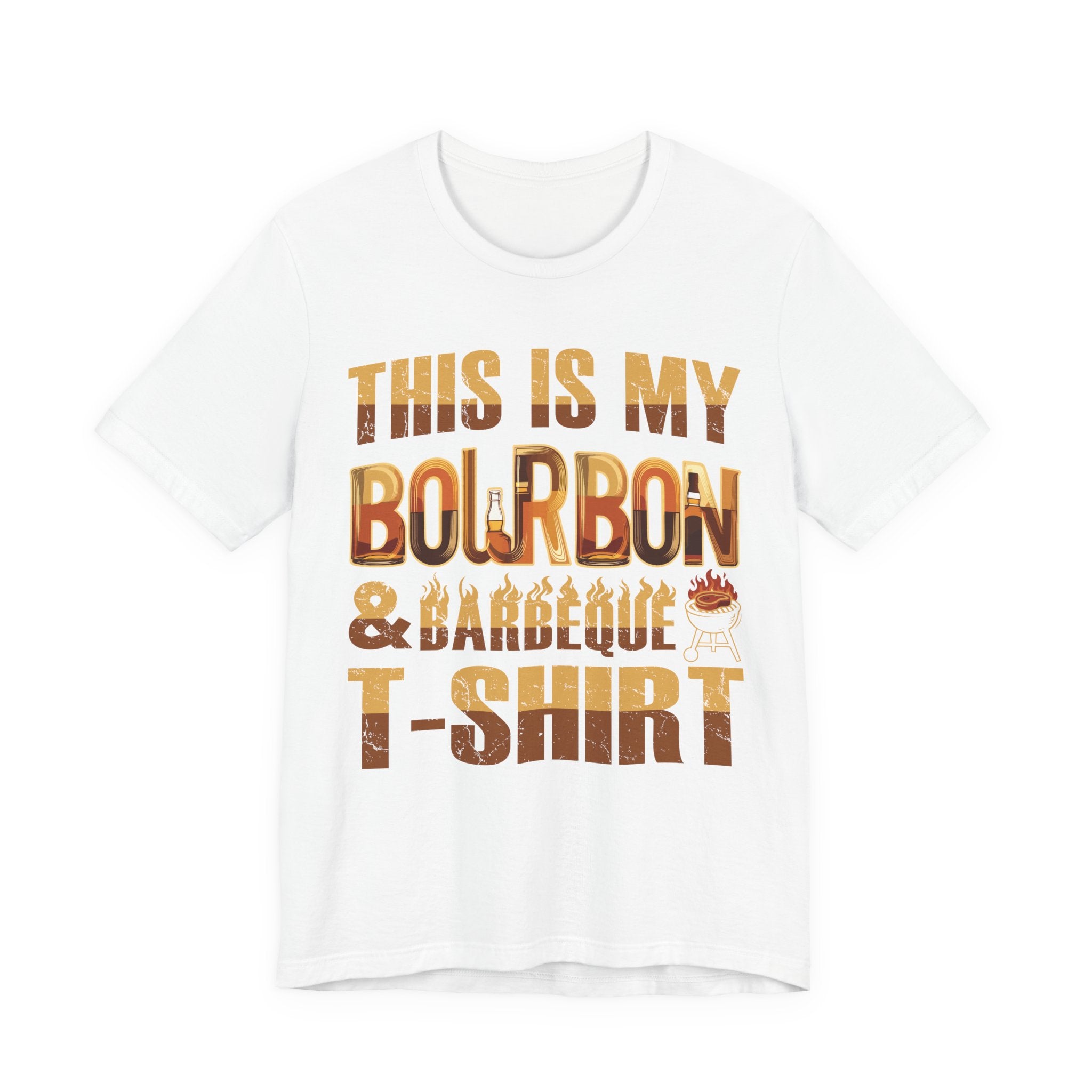 This is My Bourbon & Barbeque Premium CrewneckTee