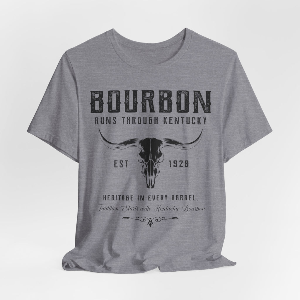 Bourbon Runs Through Kentucky Premium Tee