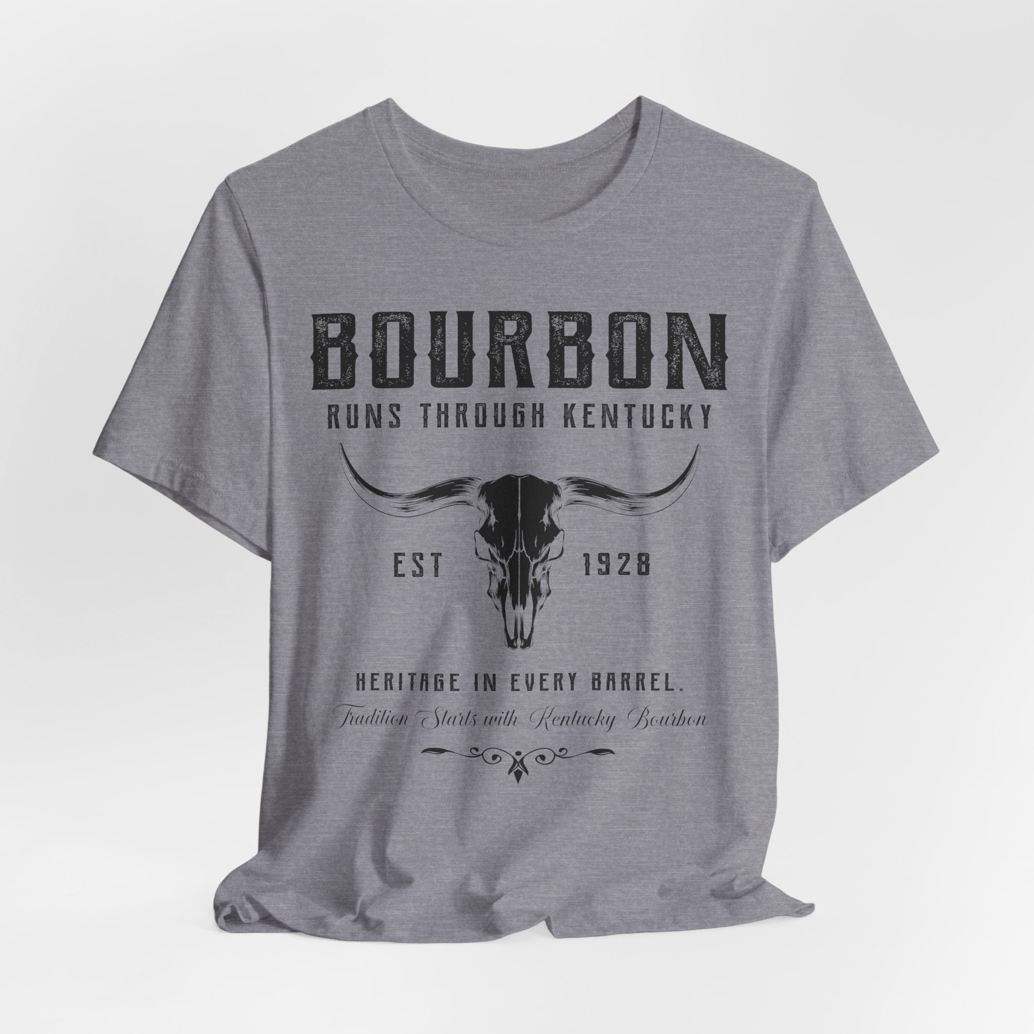 Bourbon Runs Through Kentucky Premium Tee