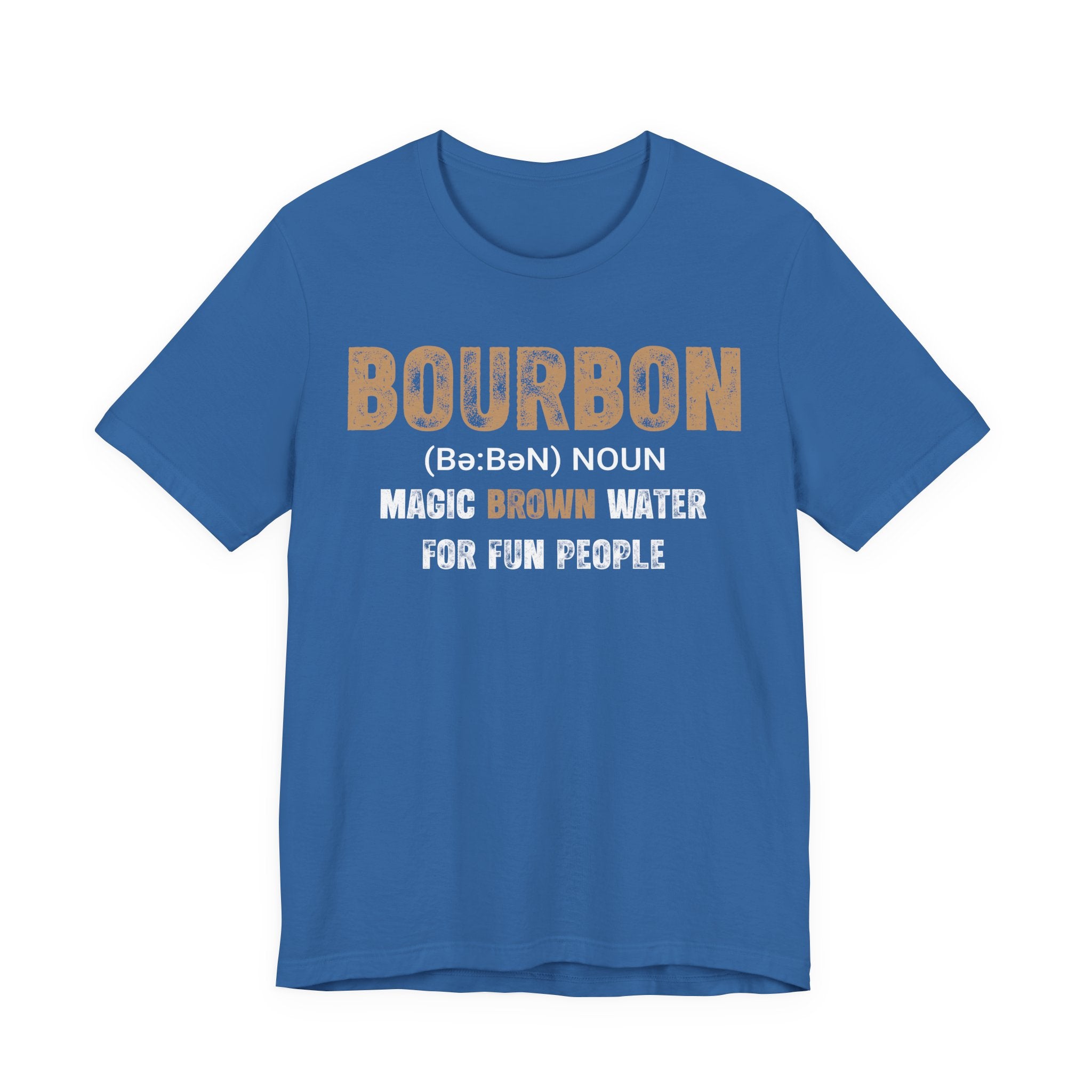Bourbon: Magic Brown Water For Fun People Premium CrewneckTee
