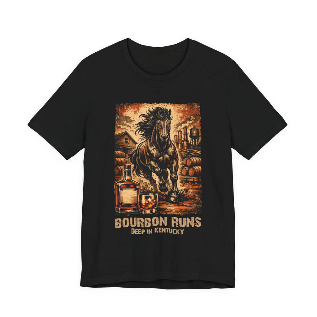 Bourbon Runs Deep in Kentucky Premium Tee