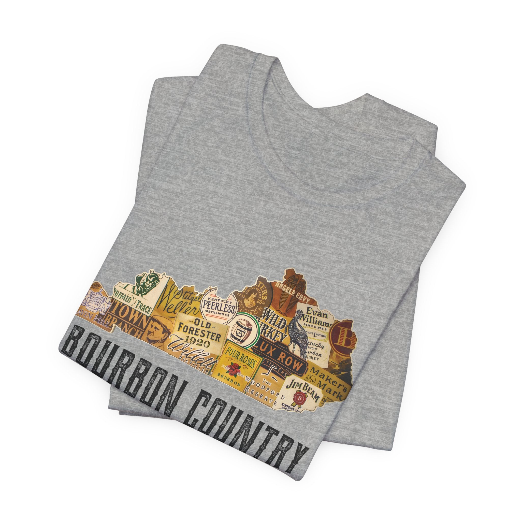 All Roads Lead to Bourbon Premium CrewneckTee