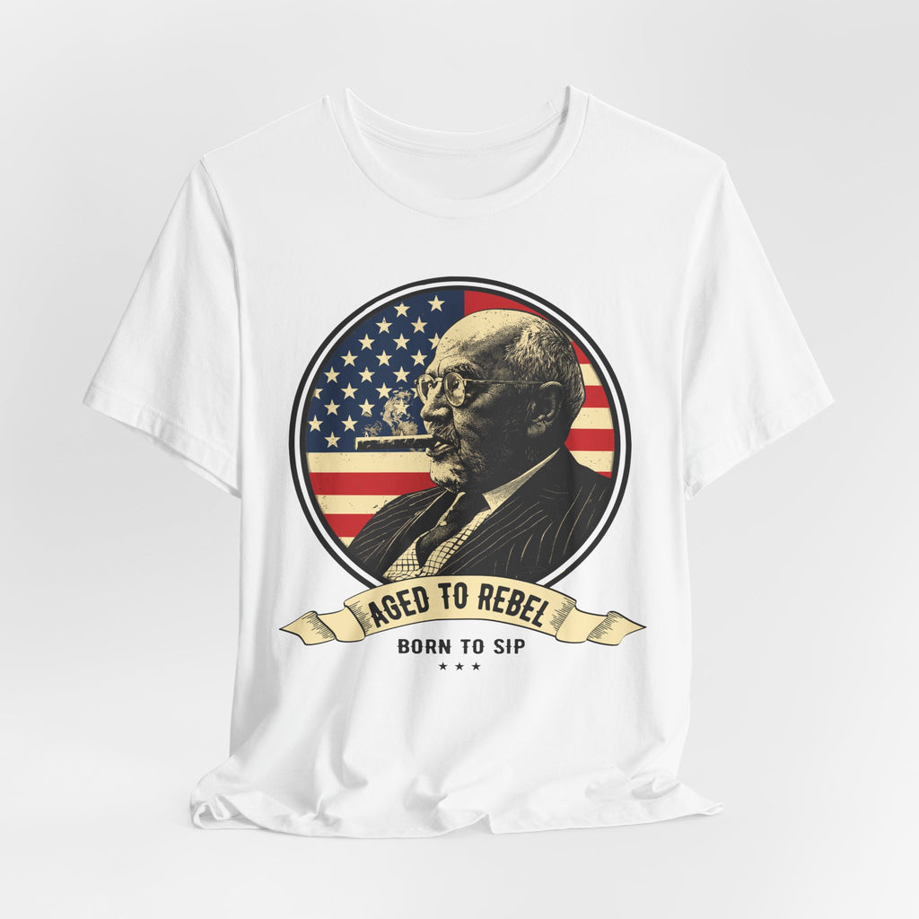 Aged to Rebel Premium CrewneckTee
