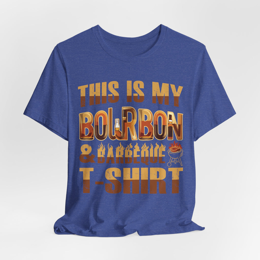 This is My Bourbon & Barbeque Premium CrewneckTee