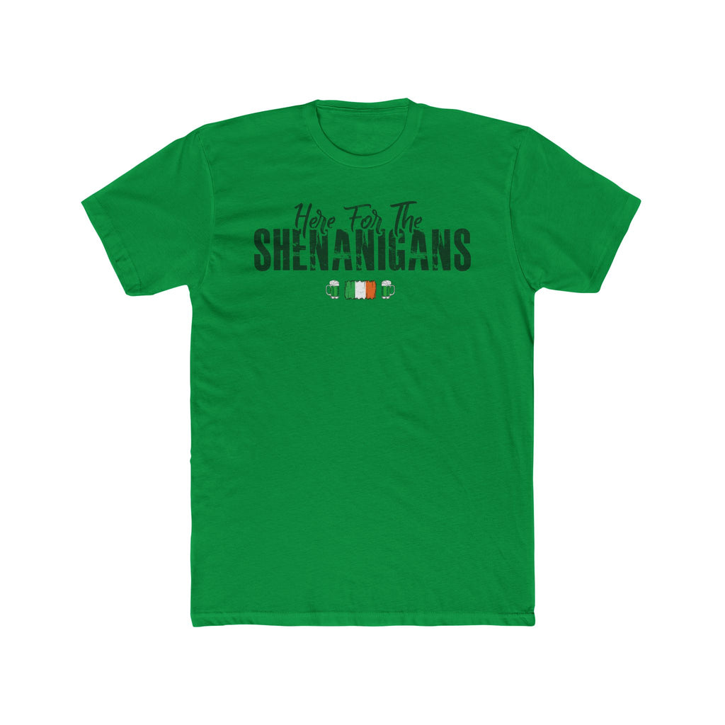 Here For The Shenanigans – St. Patrick's Day Premium Tee