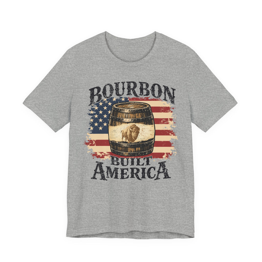 Bourbon Built America Premium CrewneckTee