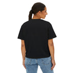 Bourbon Whiskey 2028 Boxy Tee — 'Less Promises More Proof' Women's Shirt