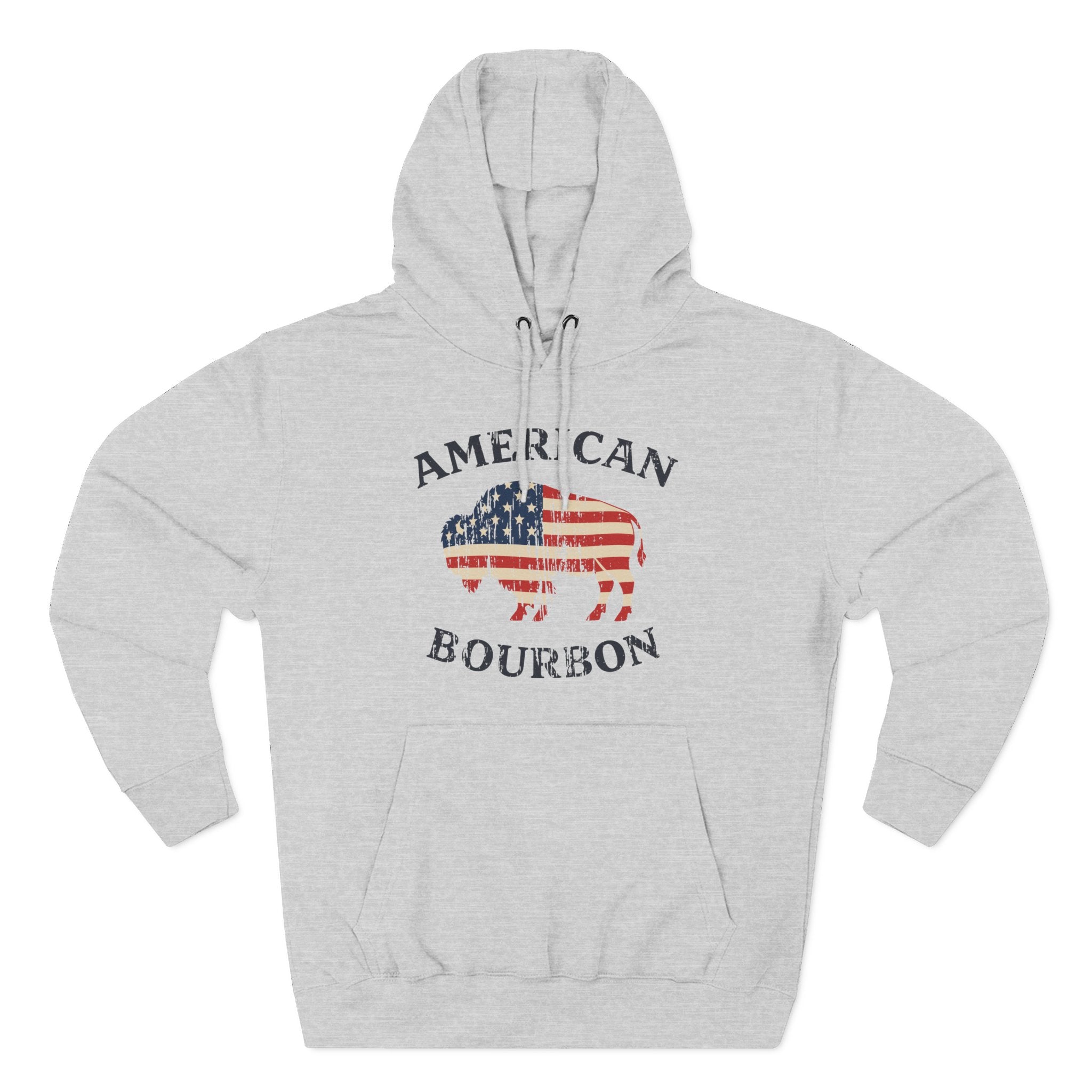 American Bourbon Patriotic Buffalo Premium Hoodie
