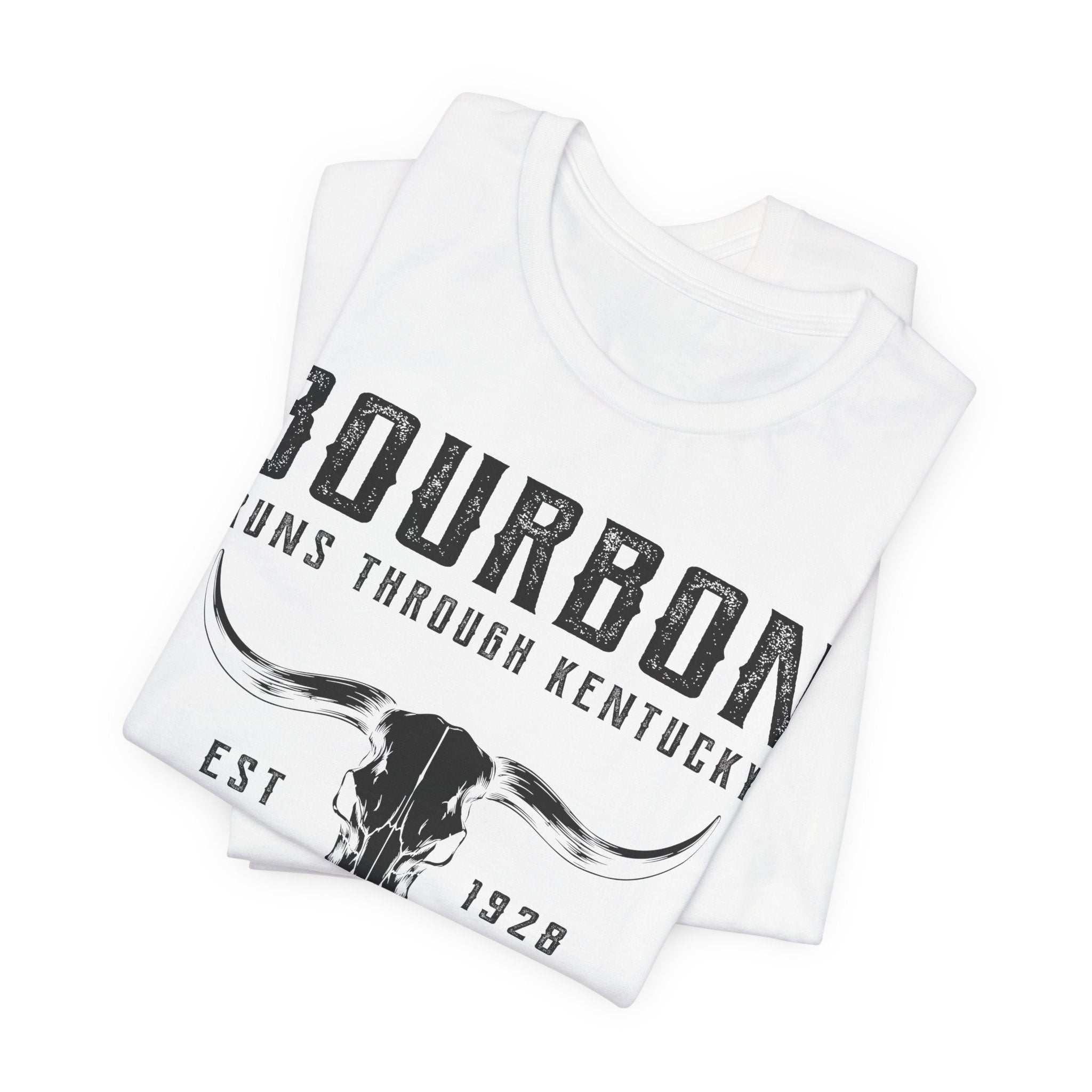 Bourbon Runs Through Kentucky Premium Tee