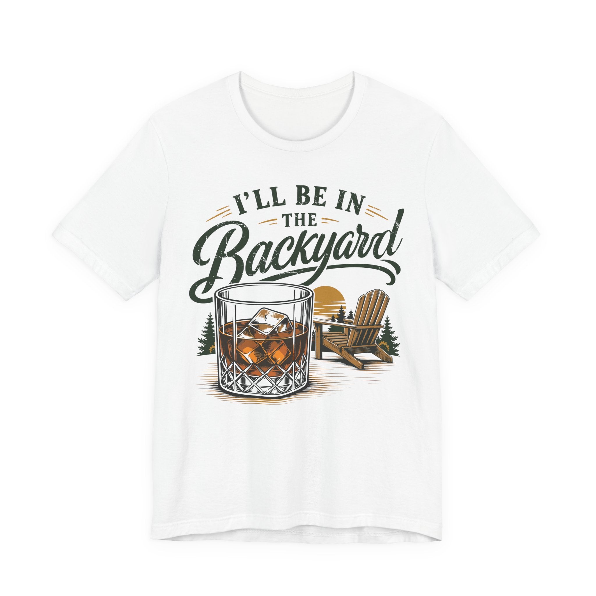 I'll Be in the Backyard Premium Tee