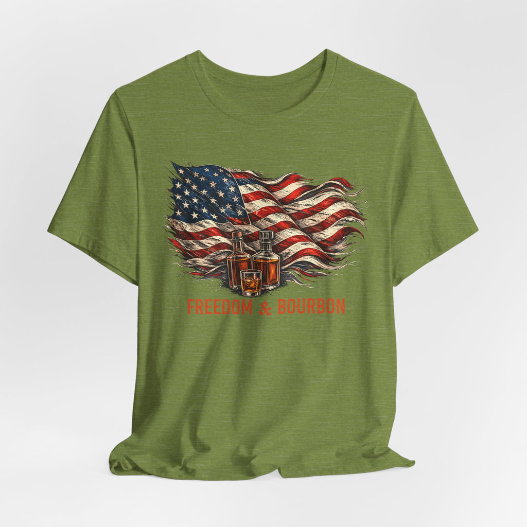 Freedom & Bourbon – Premium Tee