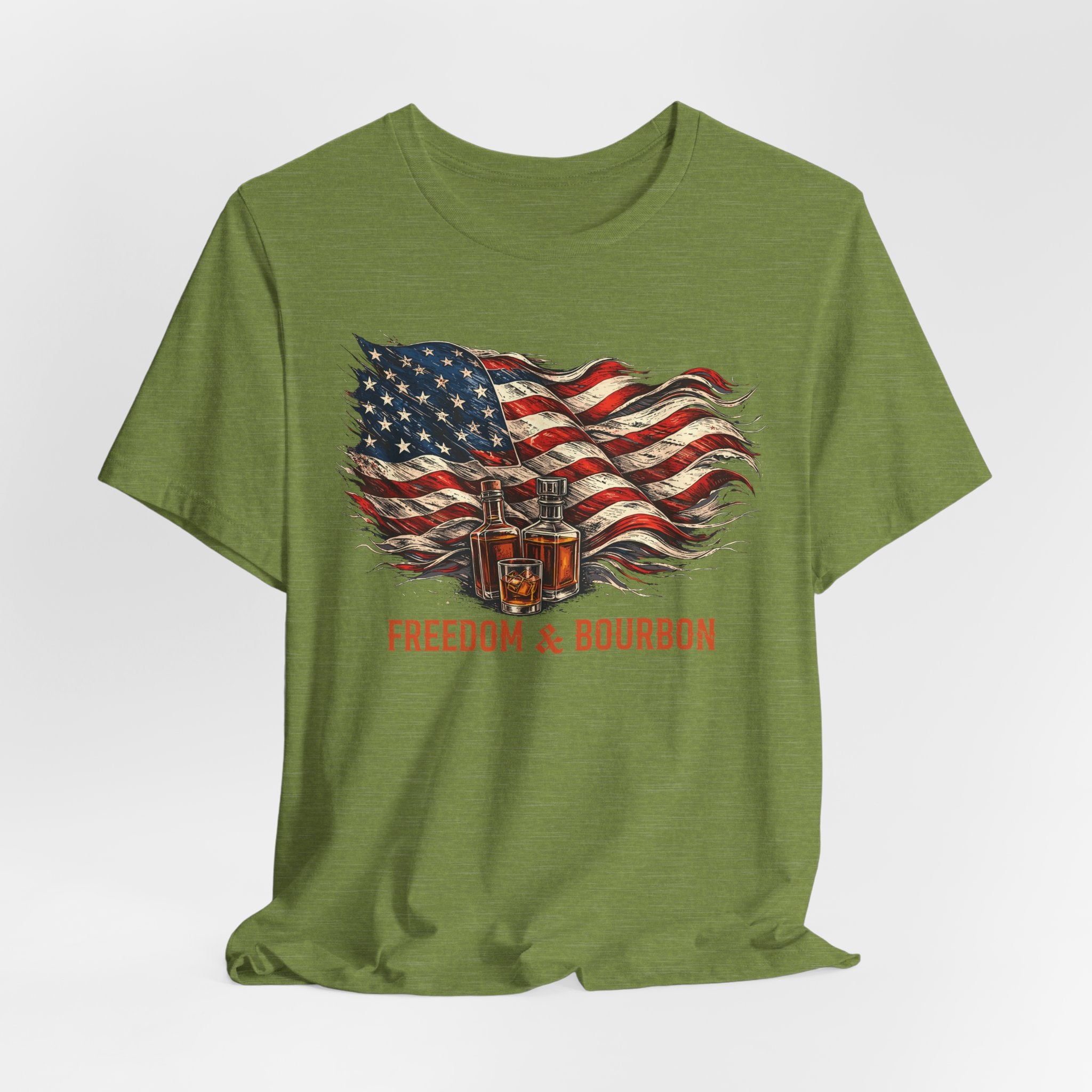 Freedom & Bourbon – Premium Tee