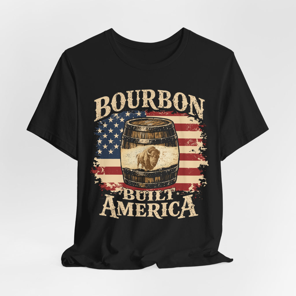 Bourbon Built America Premium CrewneckTee