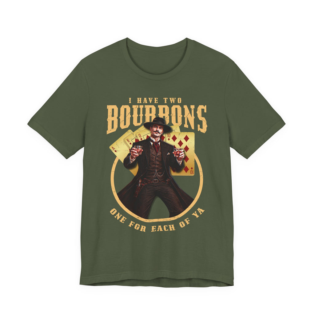 Doc Holiday Two Bourbons Premium Tee