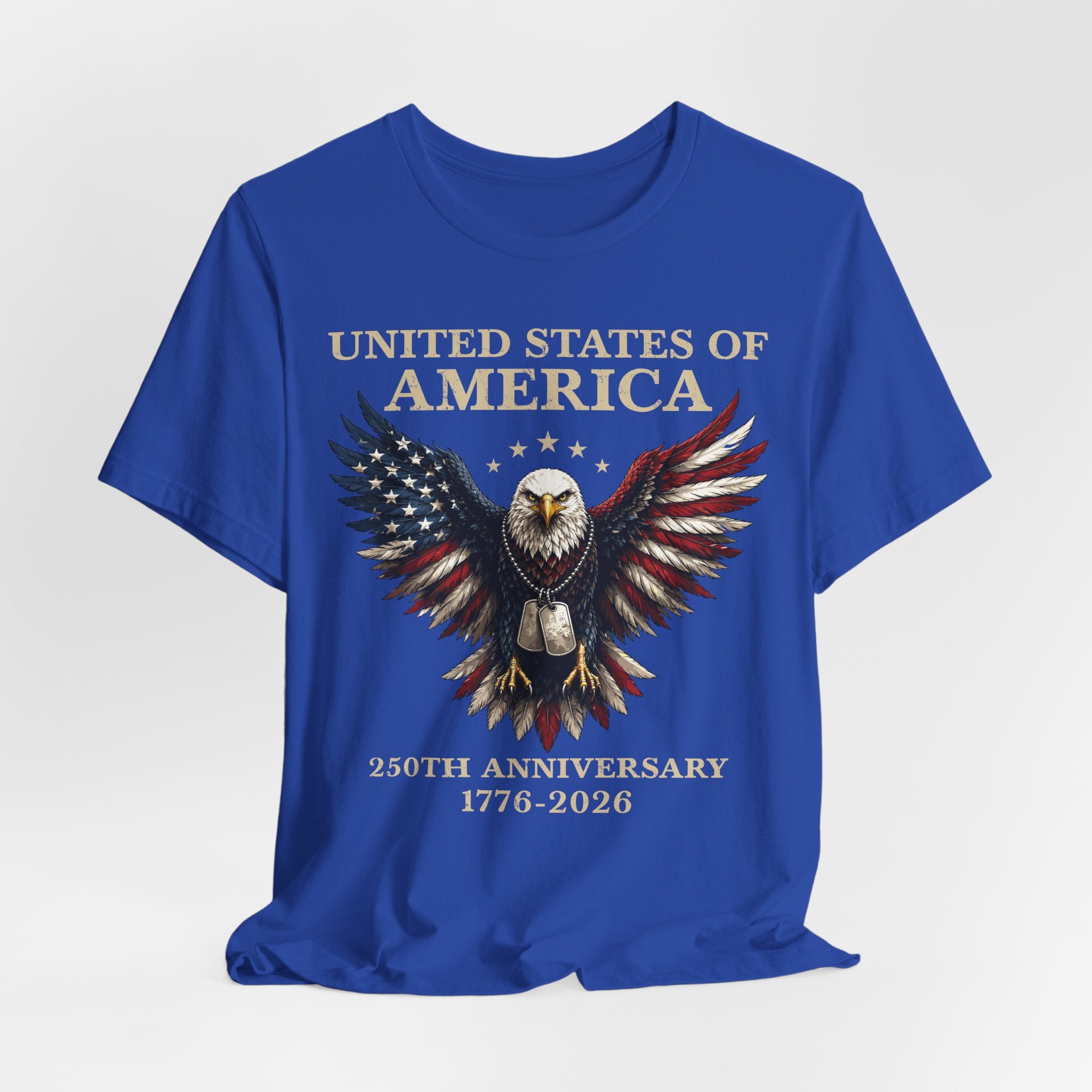 United States of America military Tags– 250th Anniversary Tee