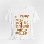 I Enjoy Romantic Walks Premium CrewneckTee