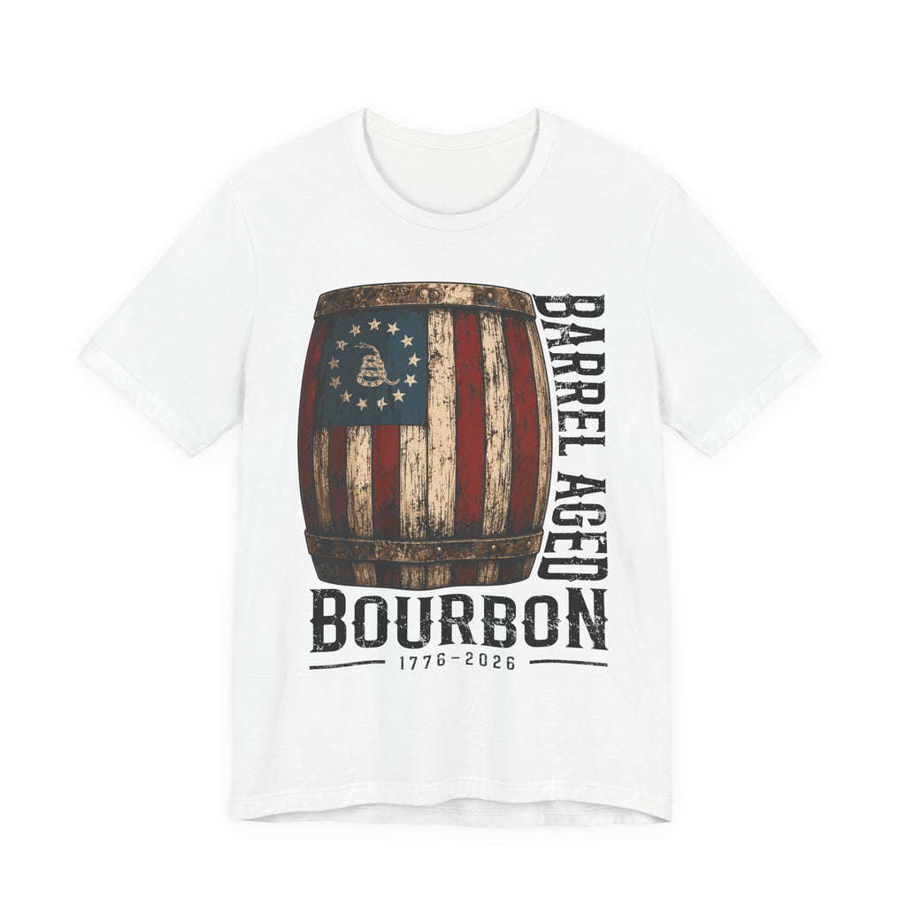 Barrel Aged Bourbon – 1776–2026 Tee