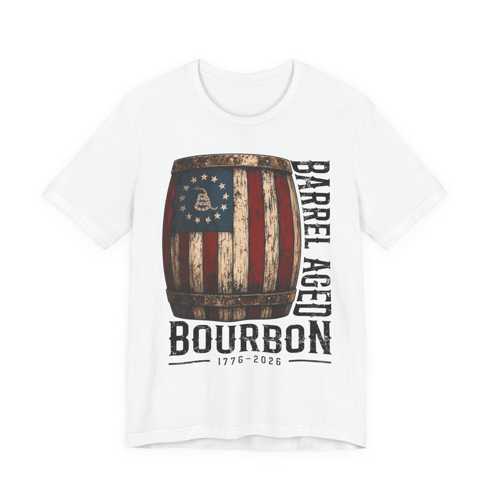 Barrel Aged Bourbon – 1776–2026 Tee